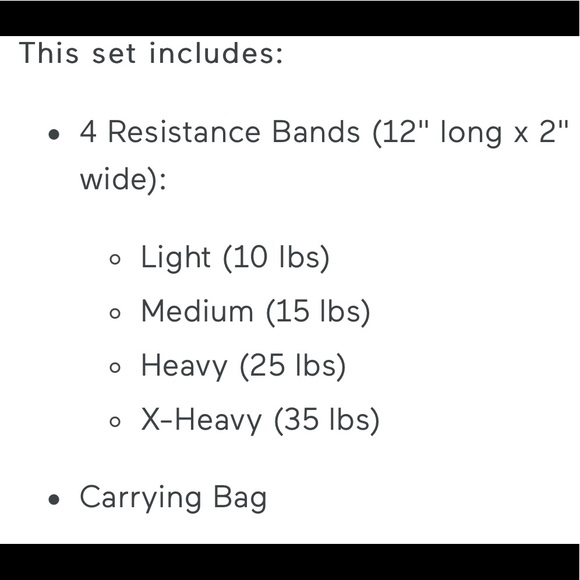 Peach Bands - Resistance band set and Core Sliders - Picture 4 of 8